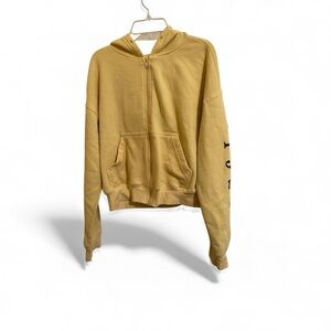 Disney yellow Zip-Up Hoodie